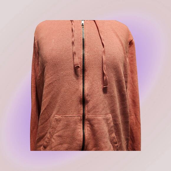 Faded Glory Pink Hoodie Size XL - Picture 2 of 4